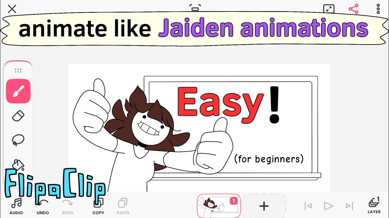 How to Make Cartoon animation video (flipaclip tutorial)