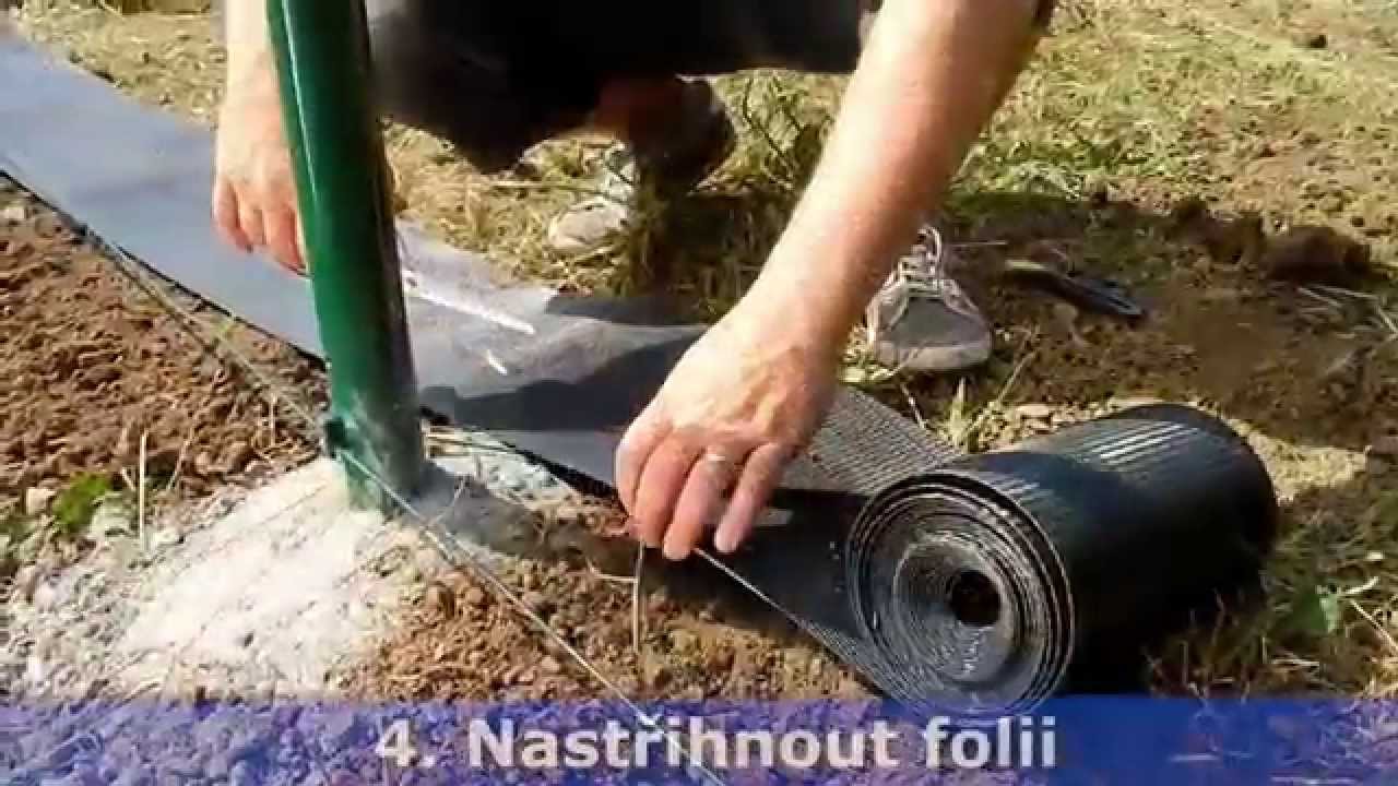 Videonávod: Ako inštalovať POD PLOT fóliu proti prerastaniu buriny