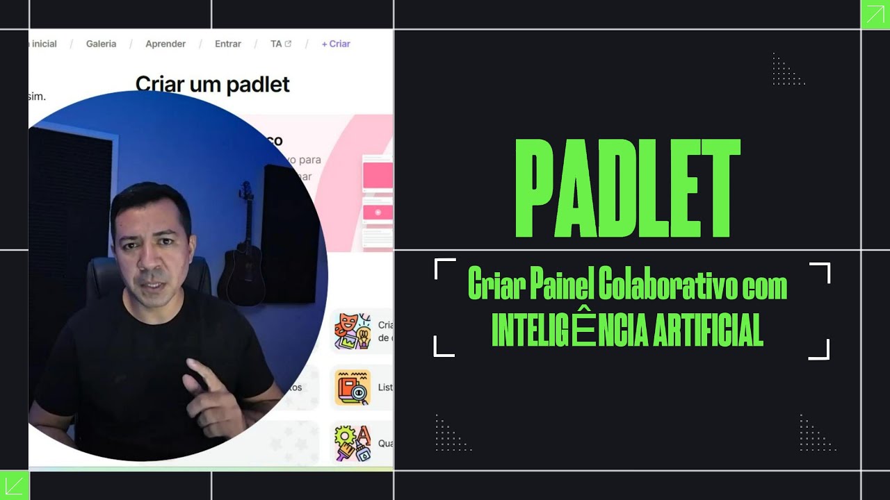 PADLET 2025. PARTE 2 - COMO CRIAR COM INTELIGÊNCIA ARTIFICIAL