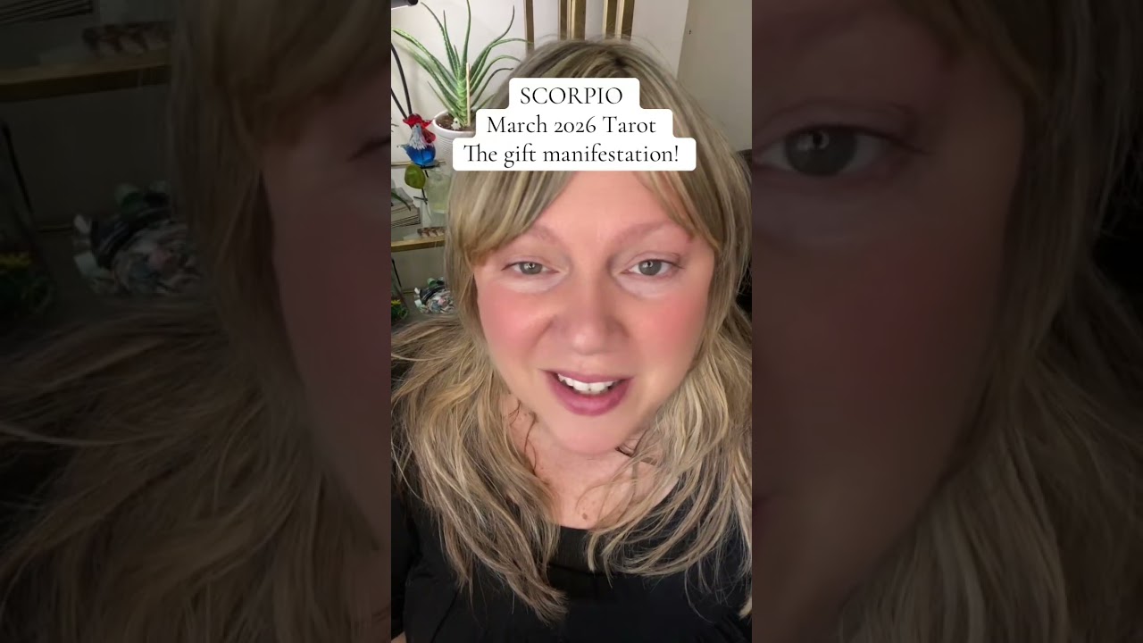SCORPIO - March 2026 Tarot Reading 