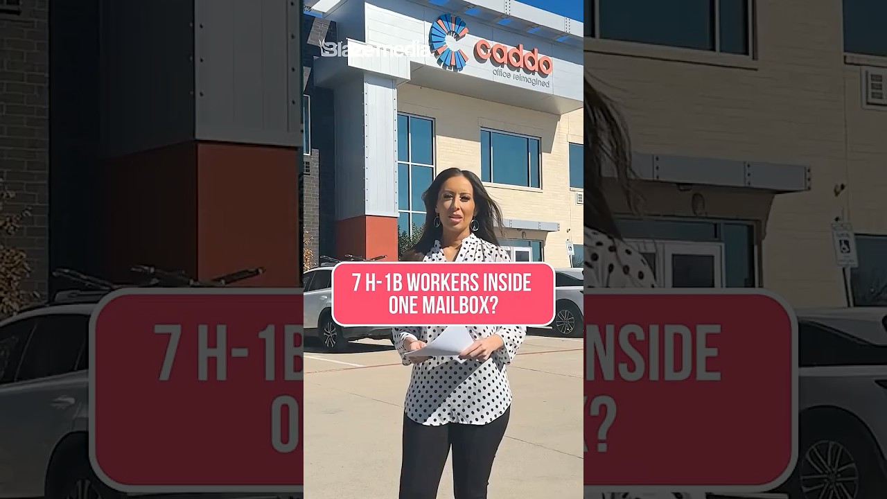 This company claims to have 7 H-1B workers inside a mailbox... must be really tiny workers