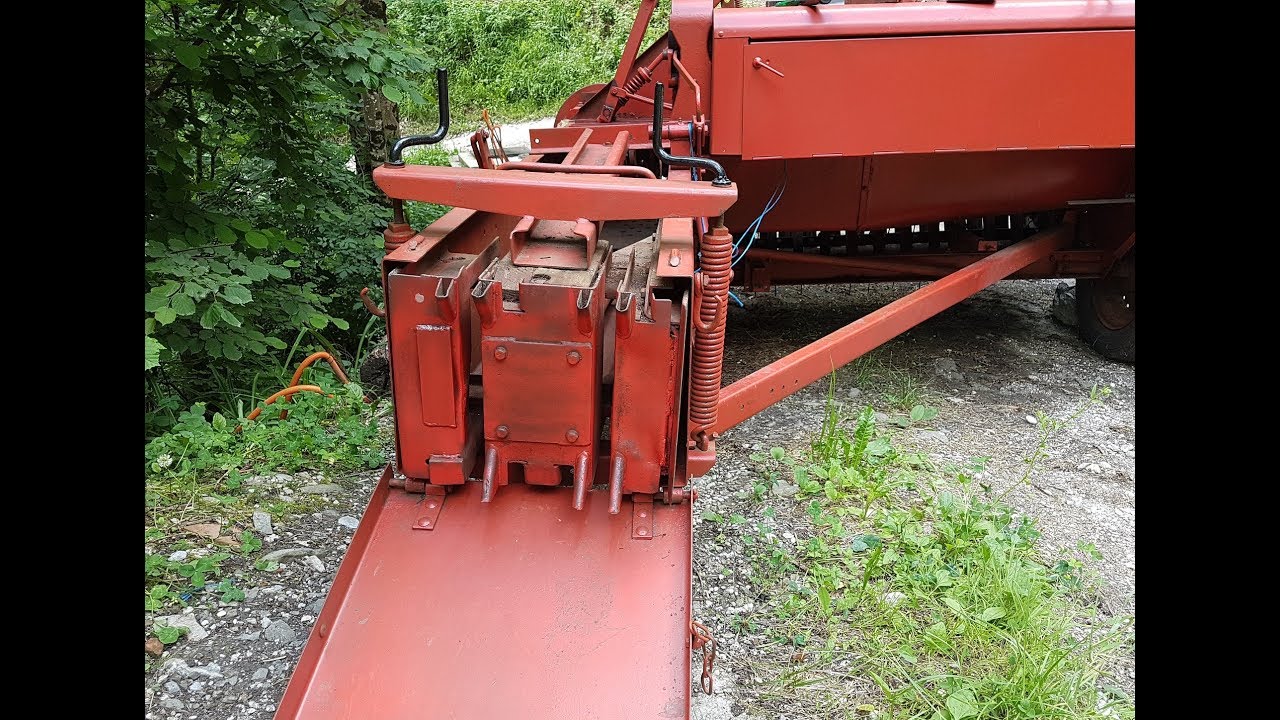 McCormick B46 puting the baler back together