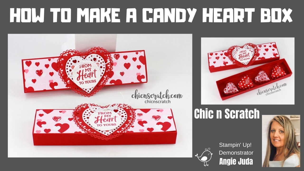 How to Make a Candy Heart Box