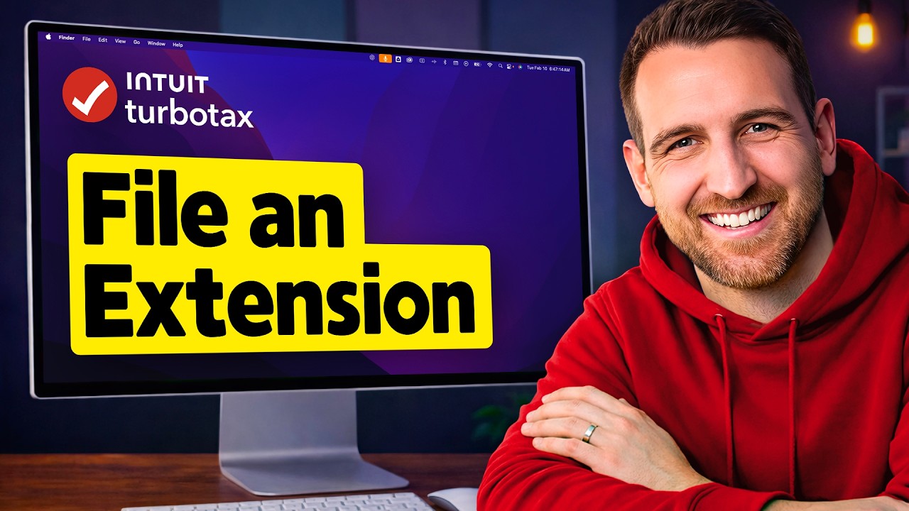 Как подать заявление на продление срока подачи налоговой декларации через TurboTax (2025-2026)