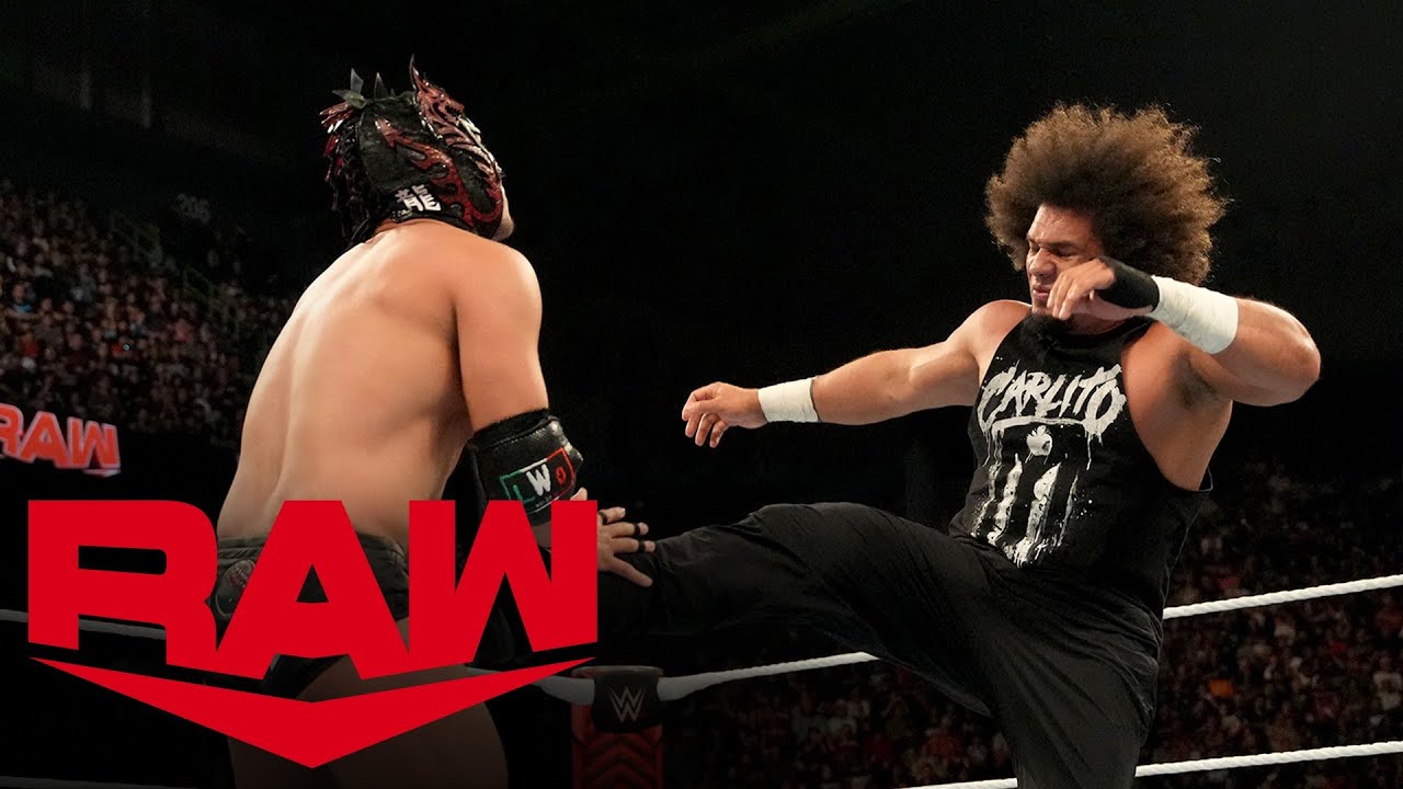 LUCHA COMPLETA – Dragon Lee vs Carlito: RAW, Jun. 17, 2024