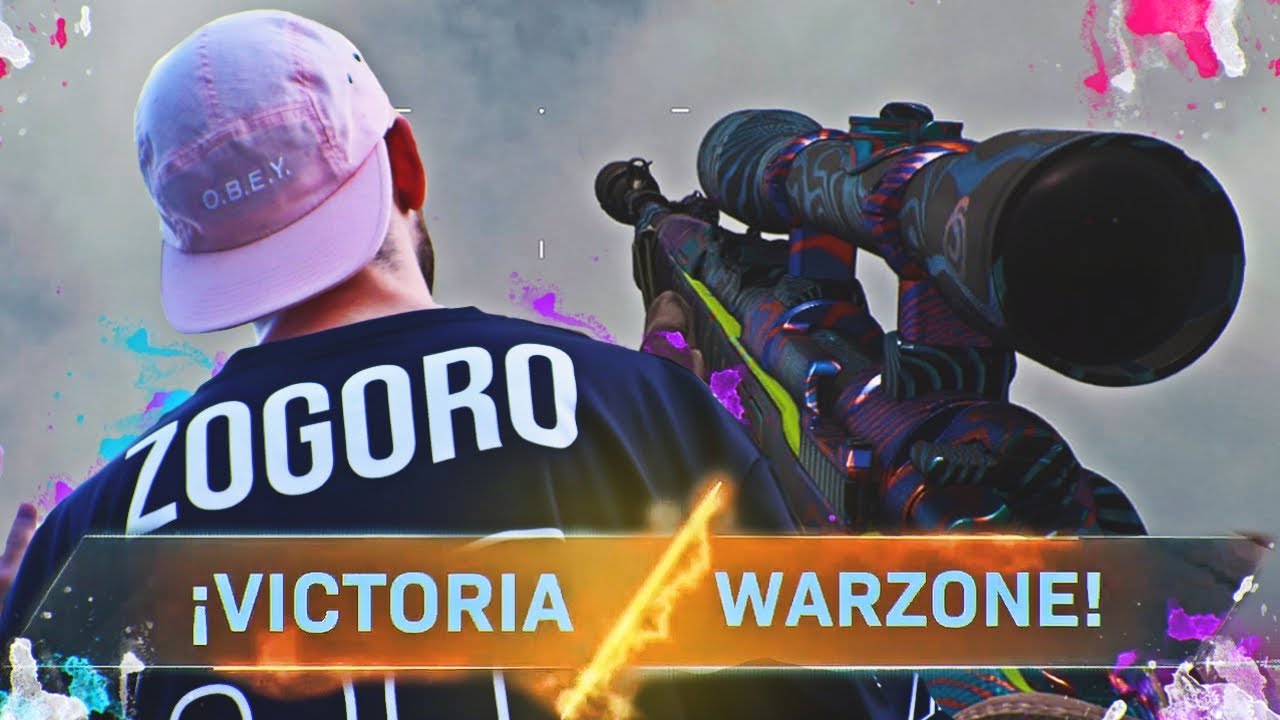 ACTIVO EL AIMBOT a SNIPER en LA ZONA FINAL en WARZONE | Zogoro