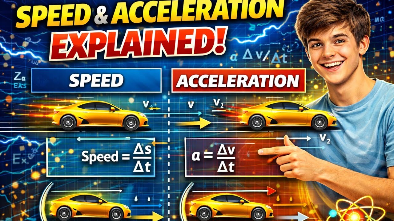 Speed and velocity explanation in Telugu #speed#velocity#examples#fyp#trending 