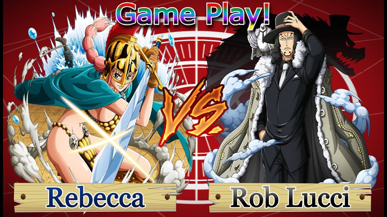 Rebecca VS Rob Lucci || Locals || Round 1 || One Piece TCG [OP04]