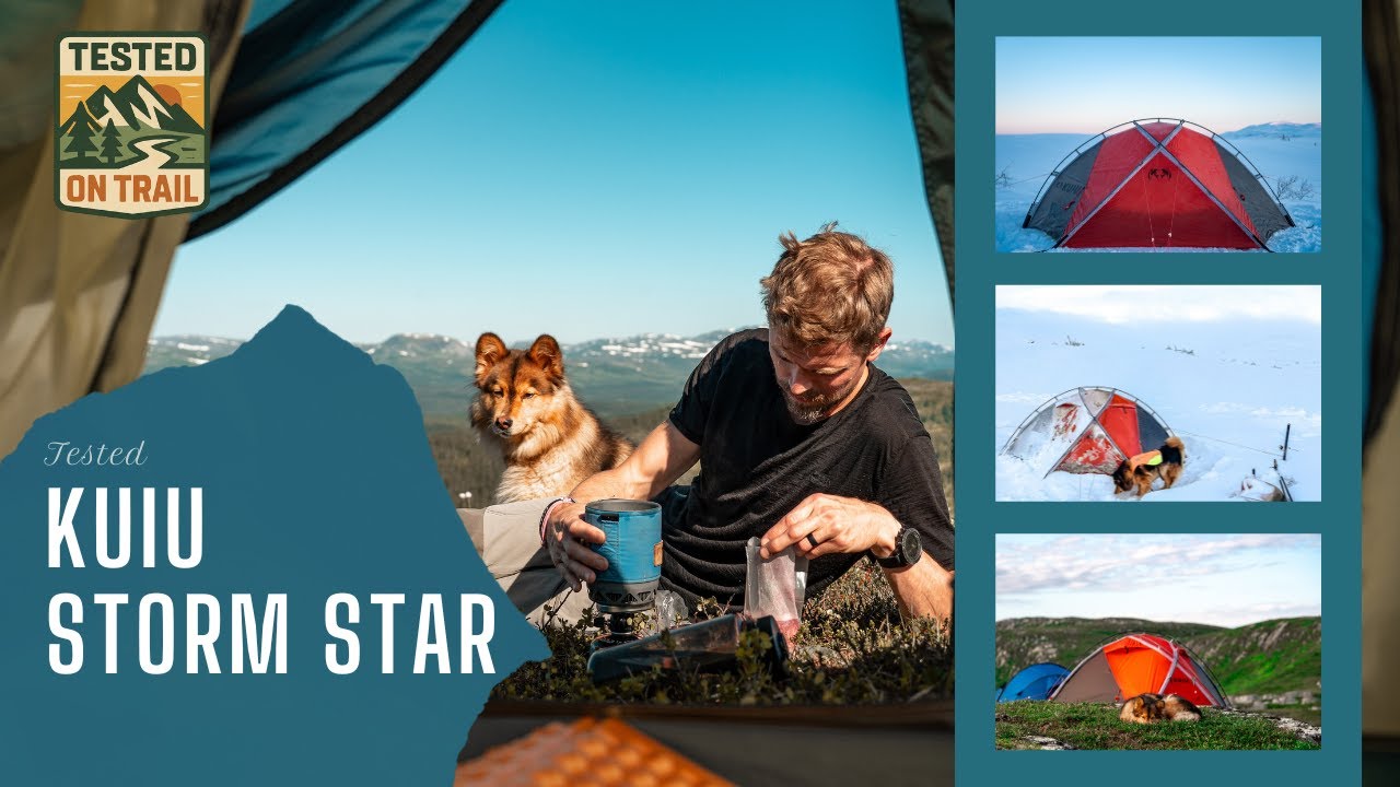 On trail - Kuiu Storm star