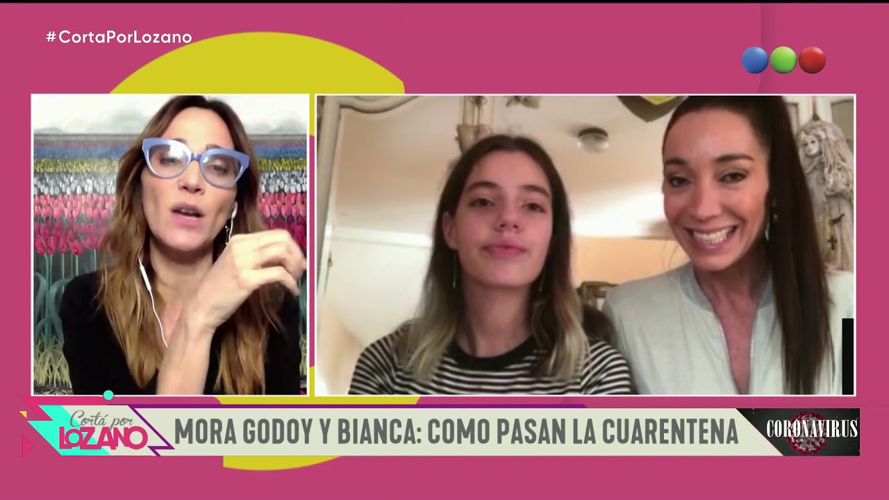 Mora Godoy en el diván de Cortá por Lozano