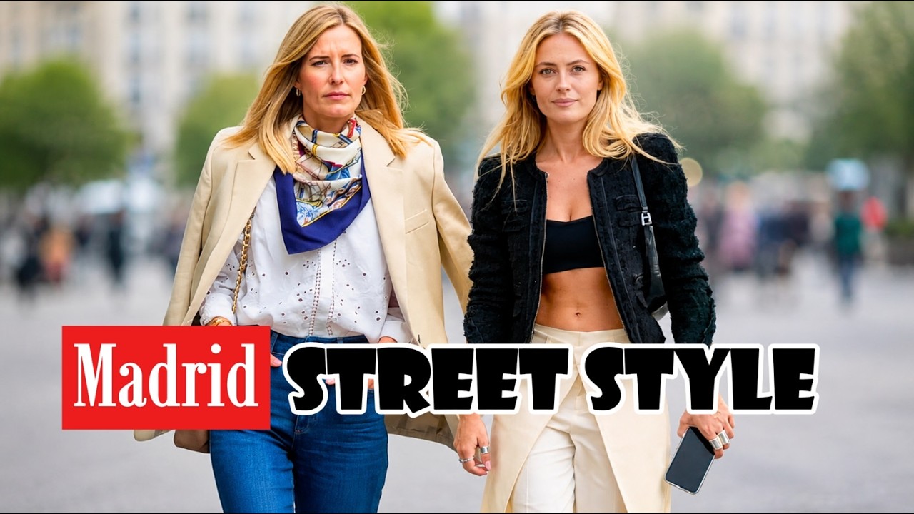 Madrid Street Style 2026, Real People, Real Outfits