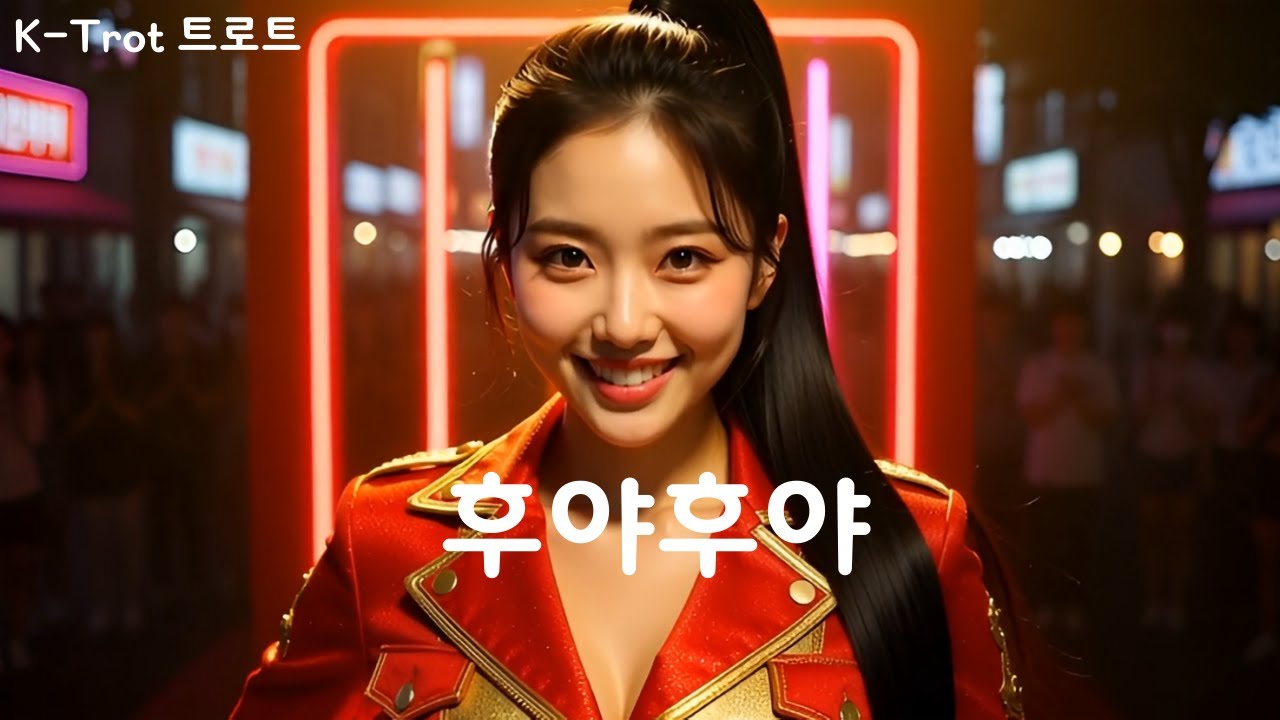 후야후야 🎵K-Trot 트로트 🎧신나는 트롯트 음악 함께 하세요 🎬 뮤직비디오 AI 영상제작 (Grok)
