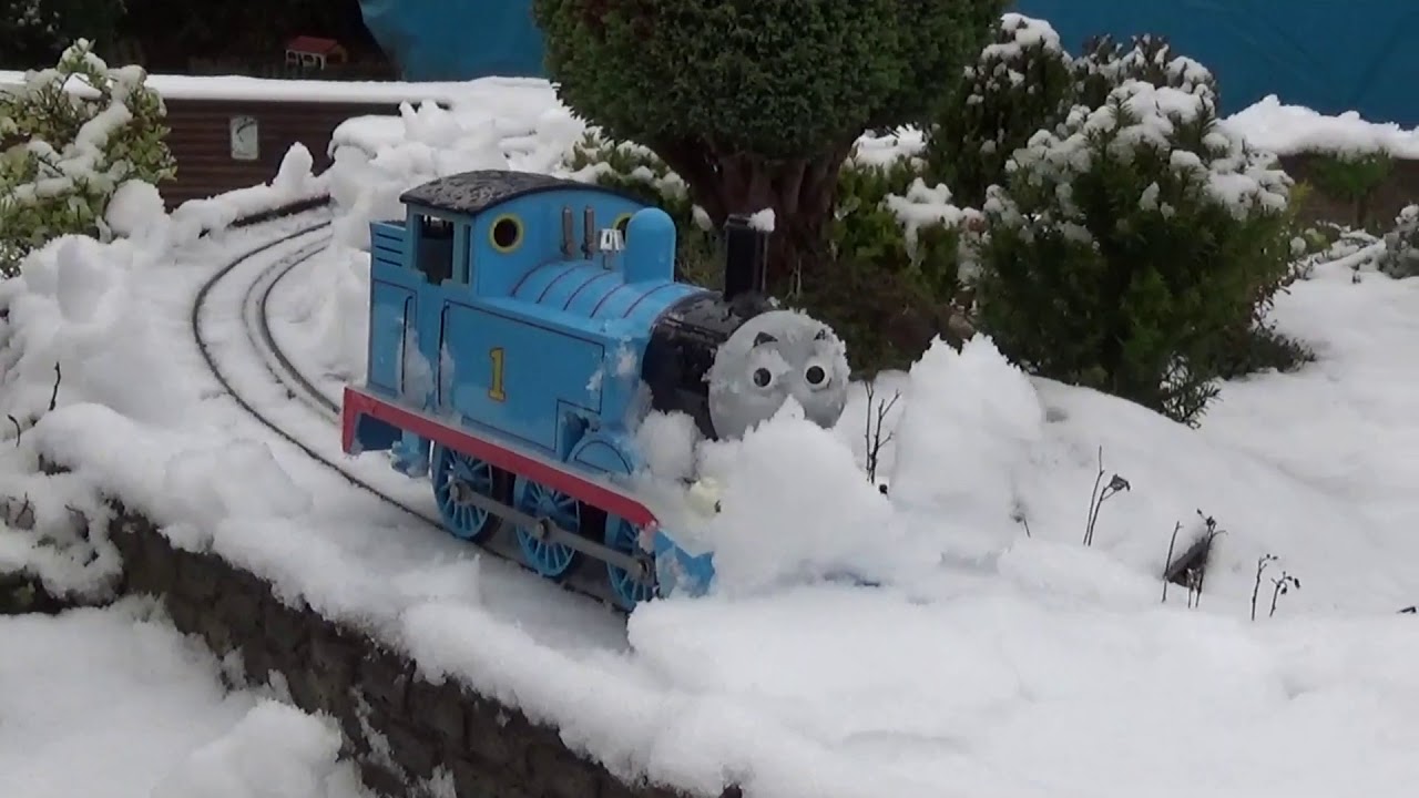 thomas's day in the snow