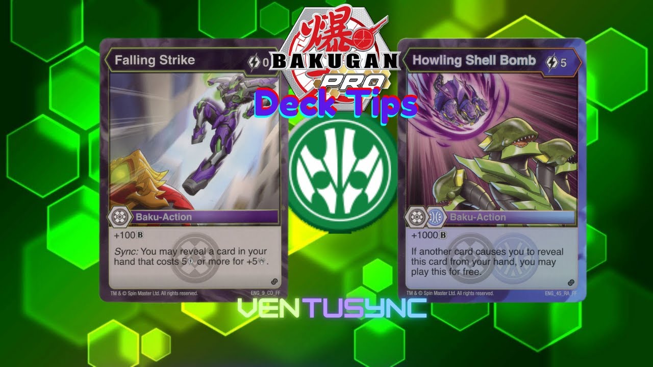 Bakugan PRO Deck Tips: VentuSync
