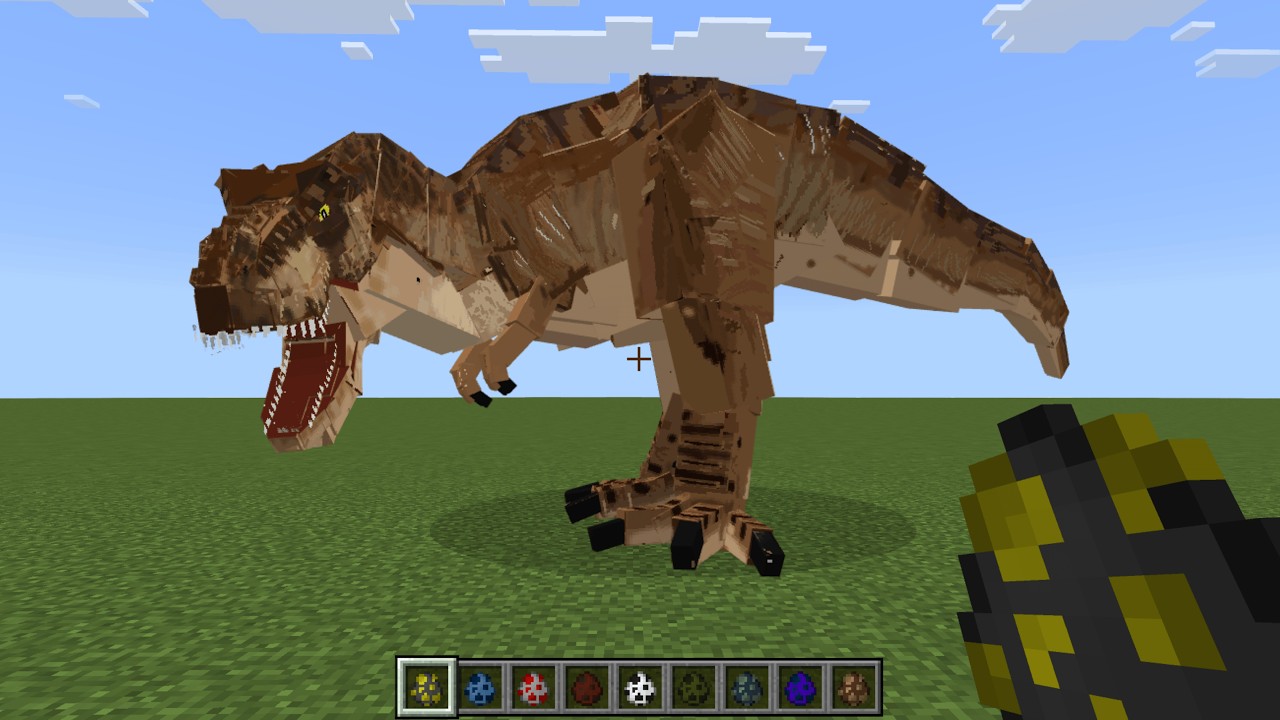 🔥UPDATE! JURASSIC SAGA V3 ADDON - Minecraft Showcase