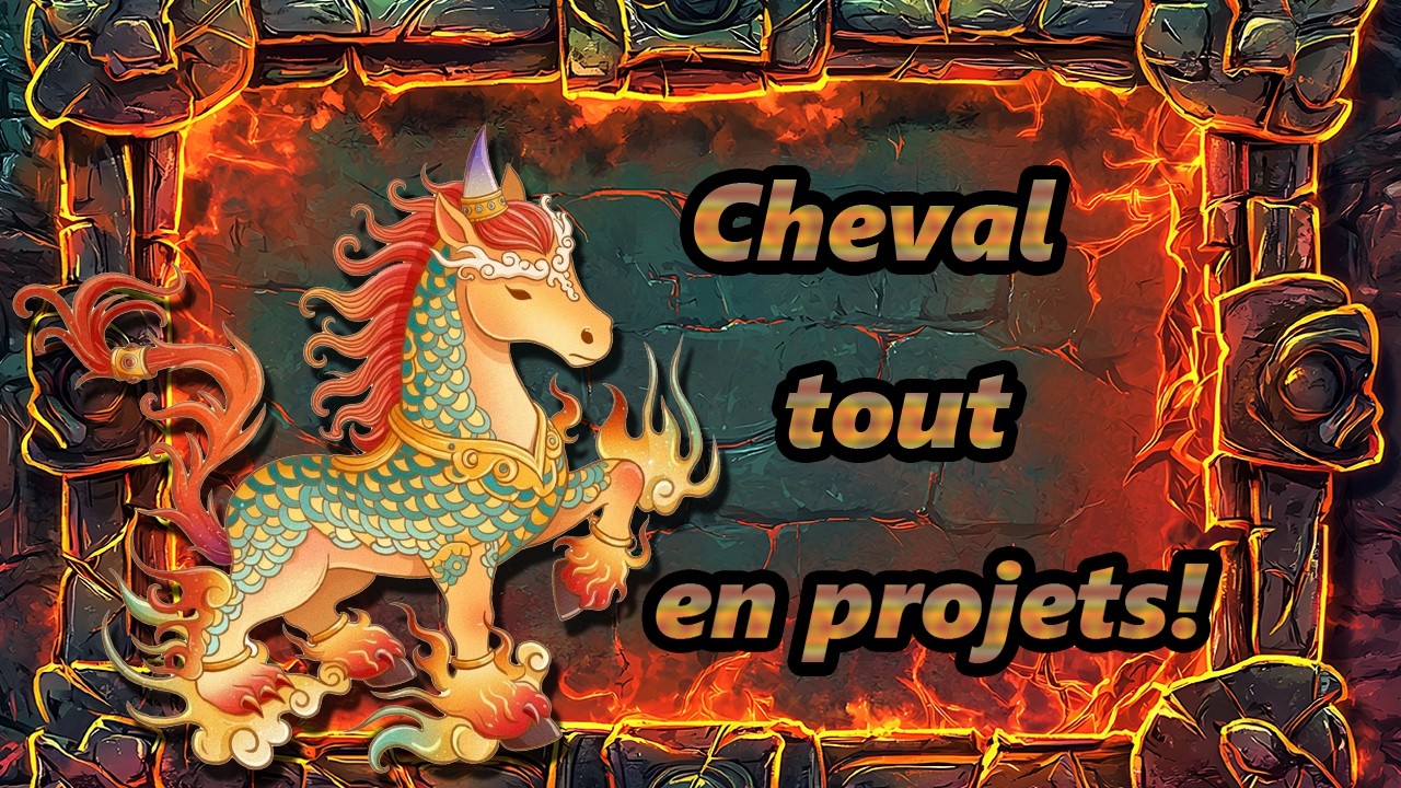 cheval tout en projets !