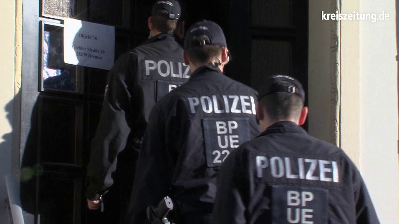 Razzia gegen Schleuserbande in Bremen