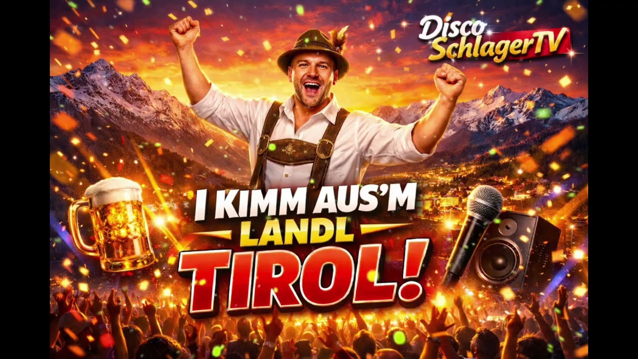 I kimm aus’m Landl Tirol – Popschlager 2026, Heimatlied aus Tirol, Partymix 2026