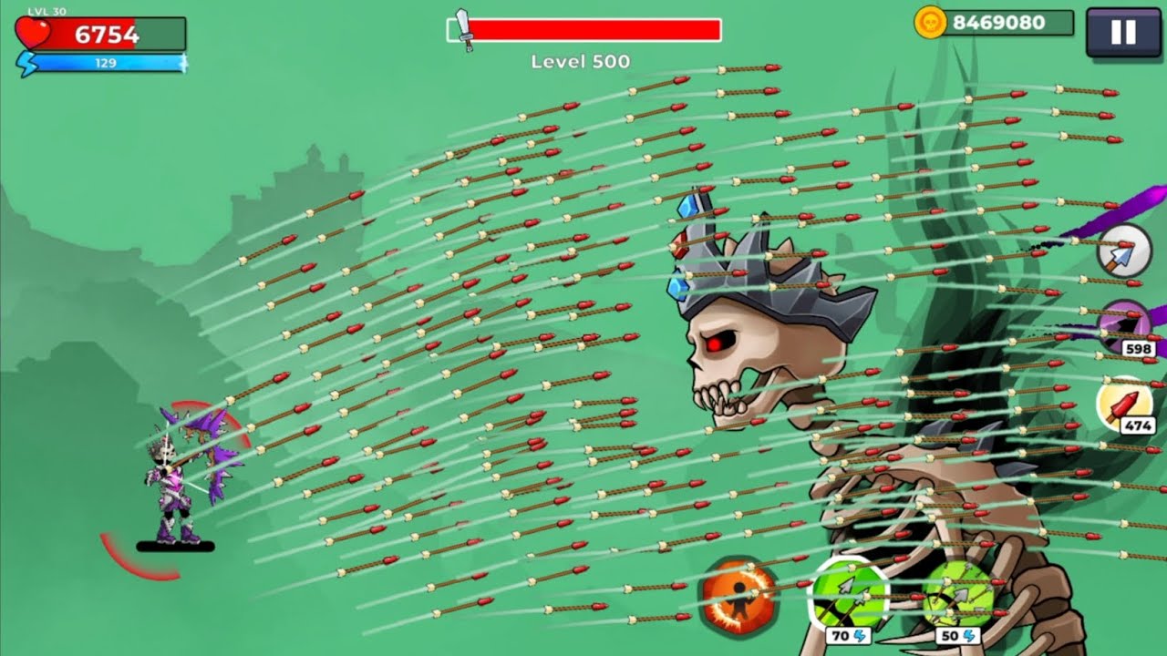 The Archers 2 Level 500 Boss!!! | Hidden Weapons & Armor