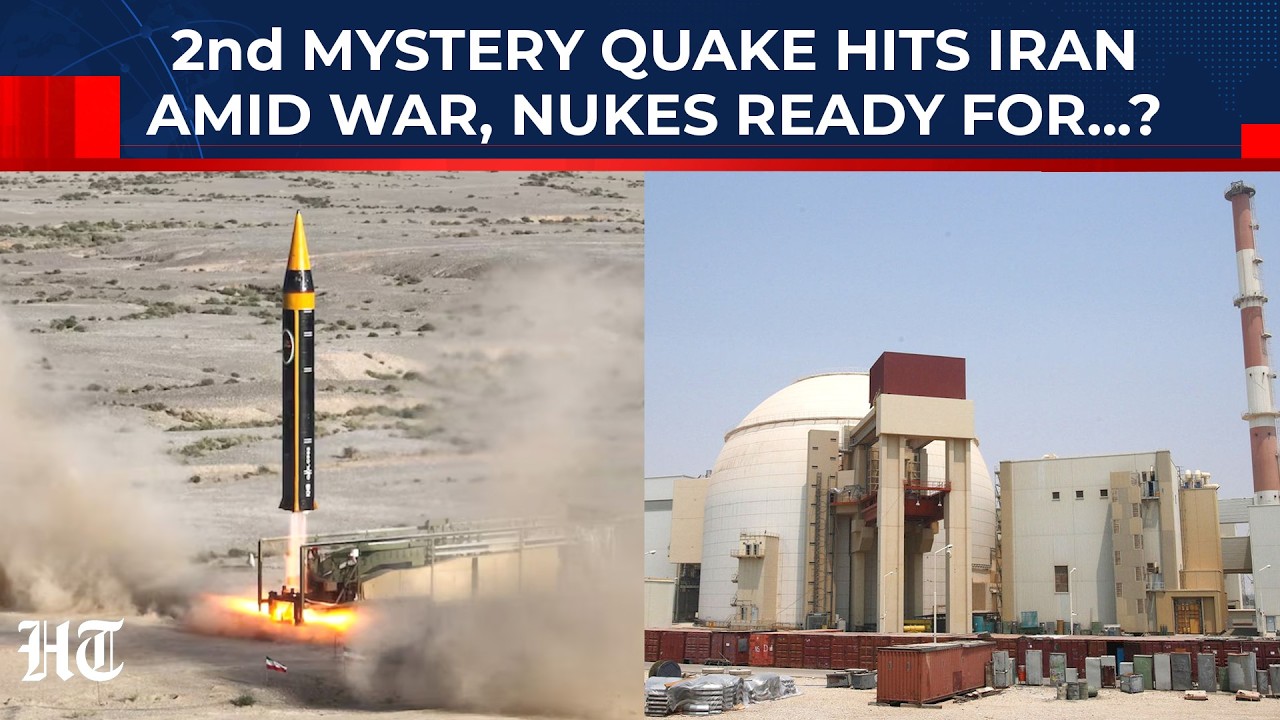 Second Mystery Quake Hits Iran Amid War With Israel, USA: Nukes Ready For...? | Nuclear Test, Bombs
