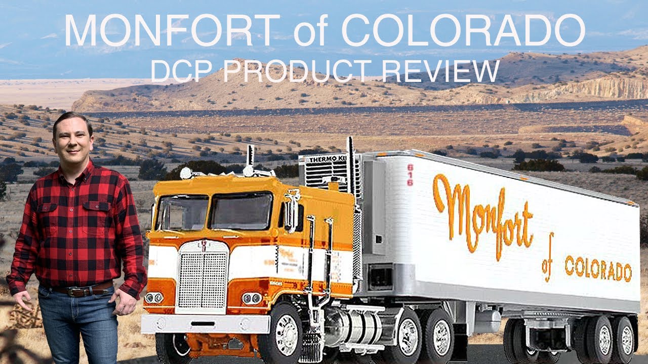 Monfort of Colorado Highway Legends and DCP by First Gear Kenworth K-100 Diecast Replica Review
