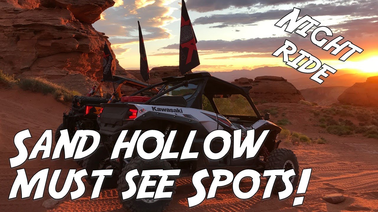Sand Hollow UTah Off Road - Night Ride