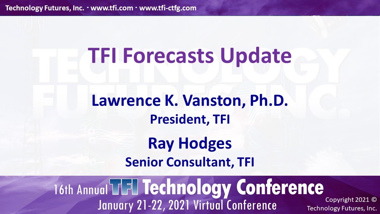 L Vanston and Ray Hodges - TFI Tech Conf 2021