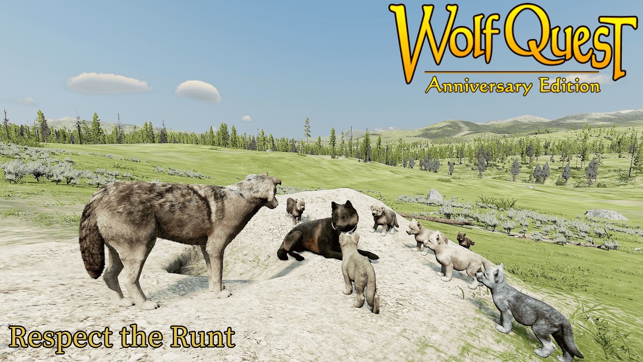 WolfQuest Ironwolf Runt Challenge - Ep 5