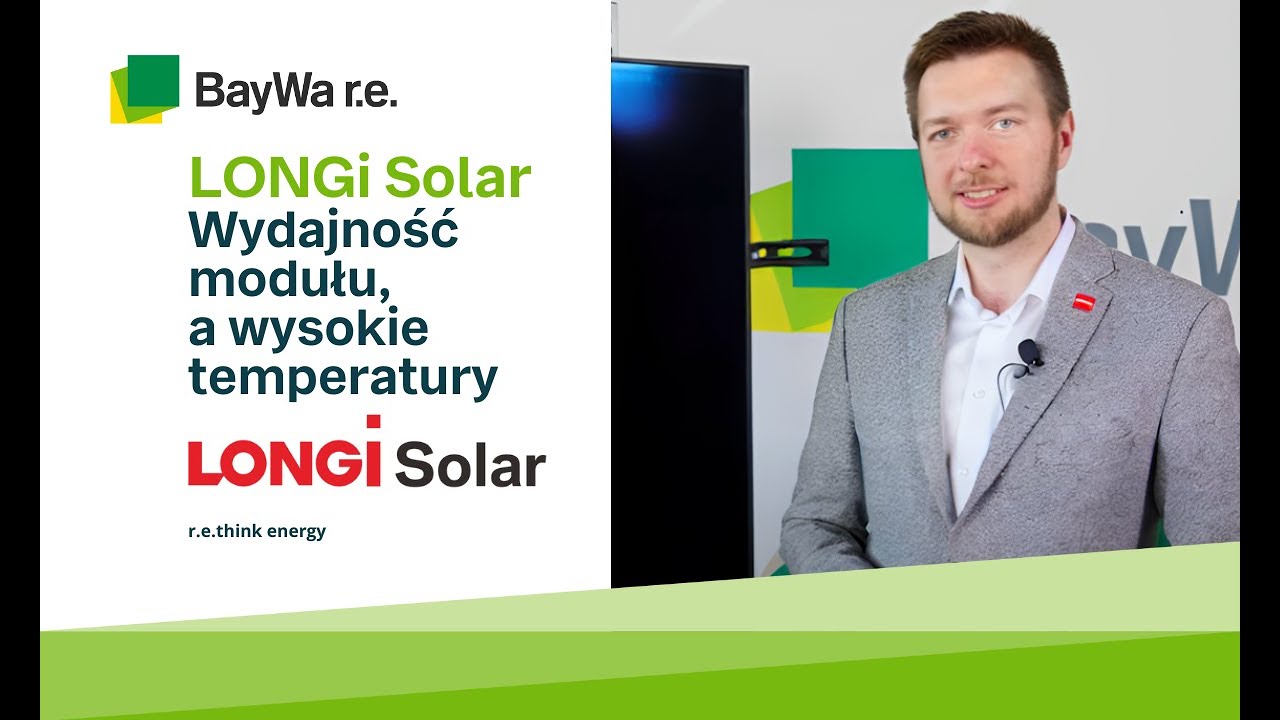LONGi Solar | Wydajność modułu, a wysokie temperatury