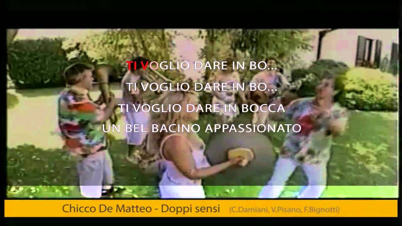 Chicco Dematteo - Doppi sensi (karaoke+lyrics) | GALLETTI BOSTON