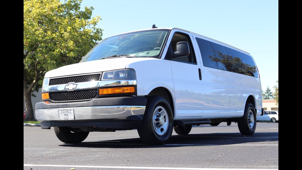 2019 Chevrolet Express Passenger LT with 6.0 V8 and HD Transmission