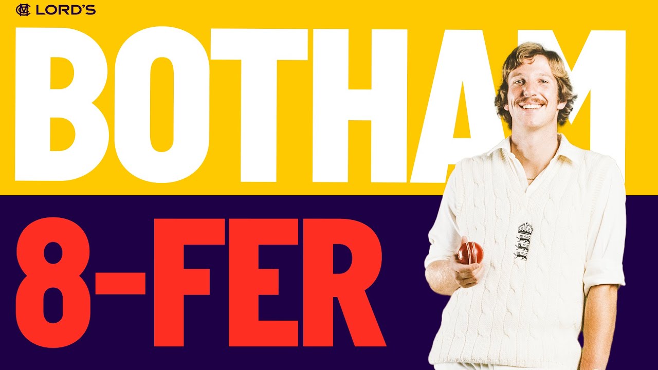 Йен Ботэм в лучшей форме! | 8 калиток против Вест-Индии, 1984 | Lord's