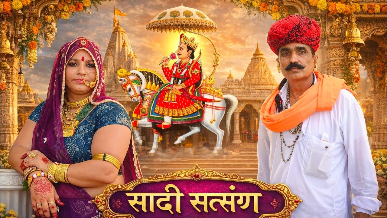 दर्शन करलिजो नगेरीका जोड़ी राम लखन की मटकी जबरा डांस सत्संग में !! सादी सत्संग 