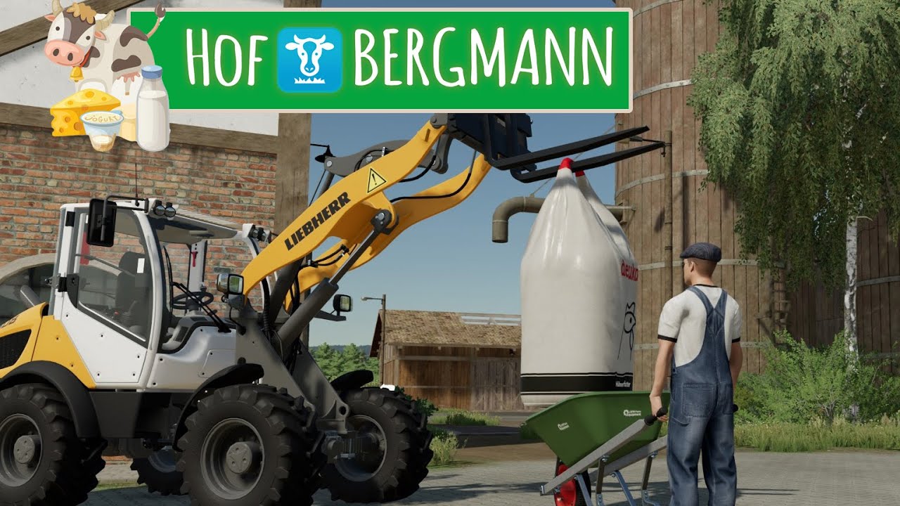 LS22 HOF BERGMANN [1.3.0.0] #02 : Tierfutter verladen | FARMING SIMULATOR 22
