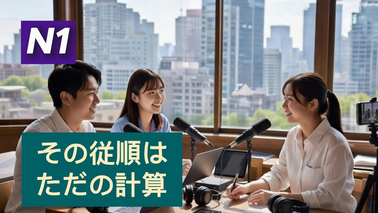 JLPT N1｜狡猾な部下の「裏の顔」｜Tactful or Cunning