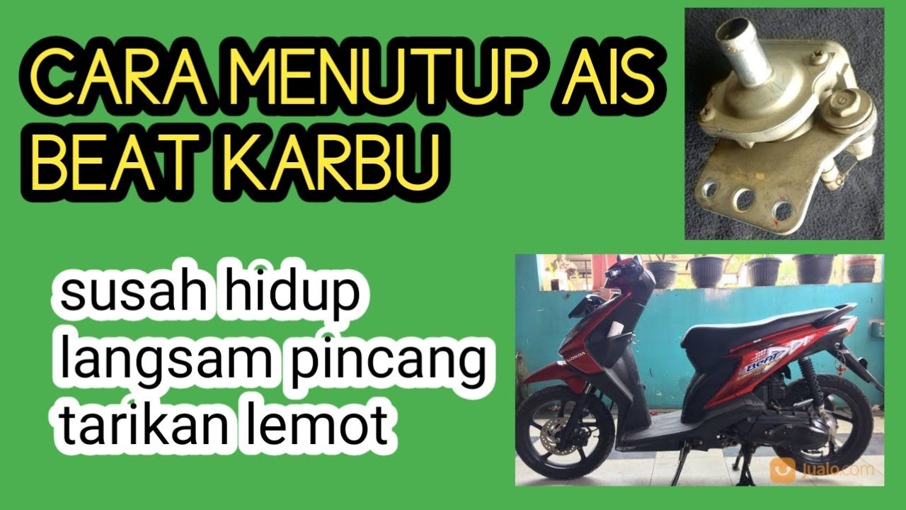 cara menutup ais beat karbu