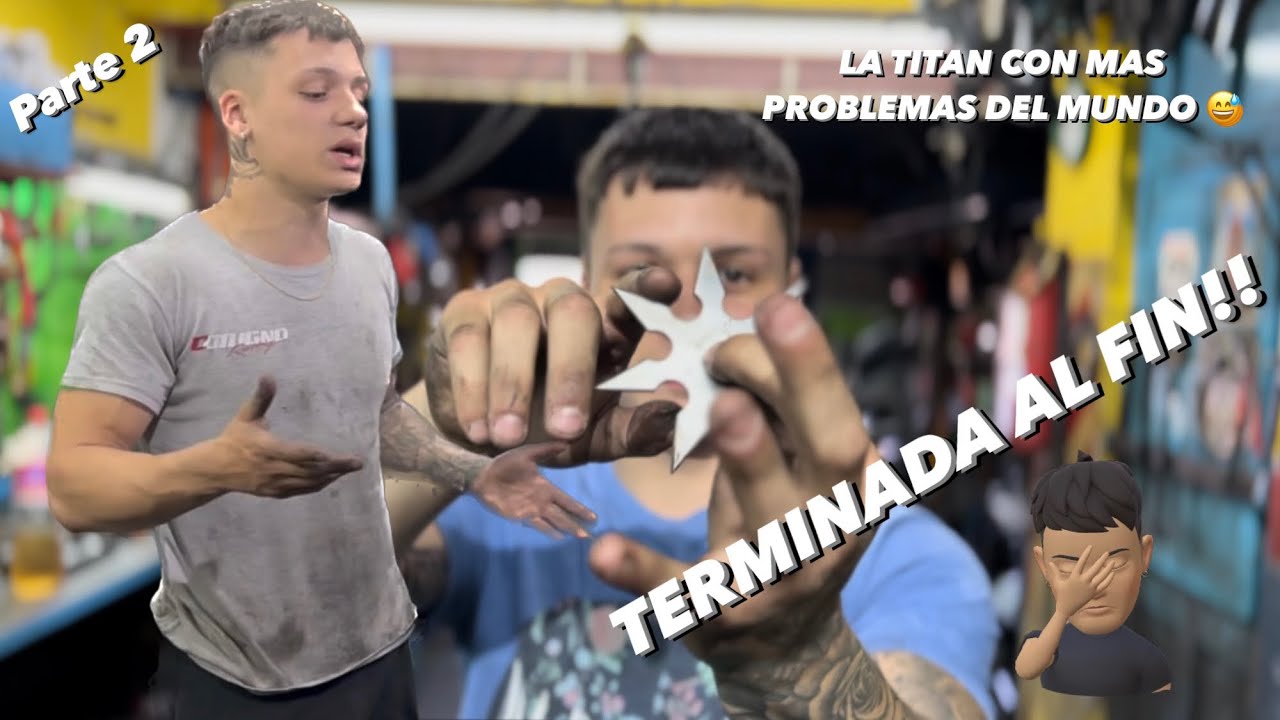 TERMINAMOS EL CG TITAN - Pintura y armado listos 🤩👌🏼 | Parte 2