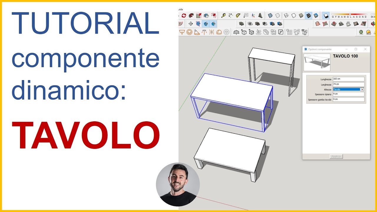 TUTORIAL realizzare un Componente DINAMICO Tavolo