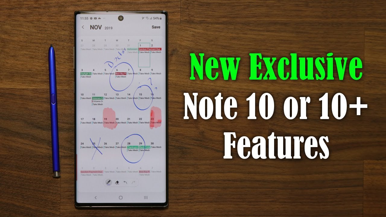 Galaxy Note 10 Plus - 3 NEW Exclusive Features That Will Blow Your Mind