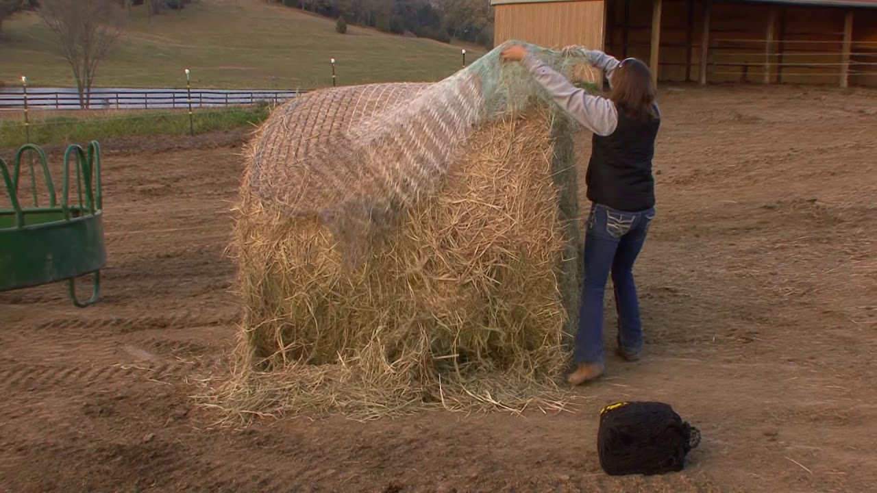 Texas Haynet Round Bale Hay Net