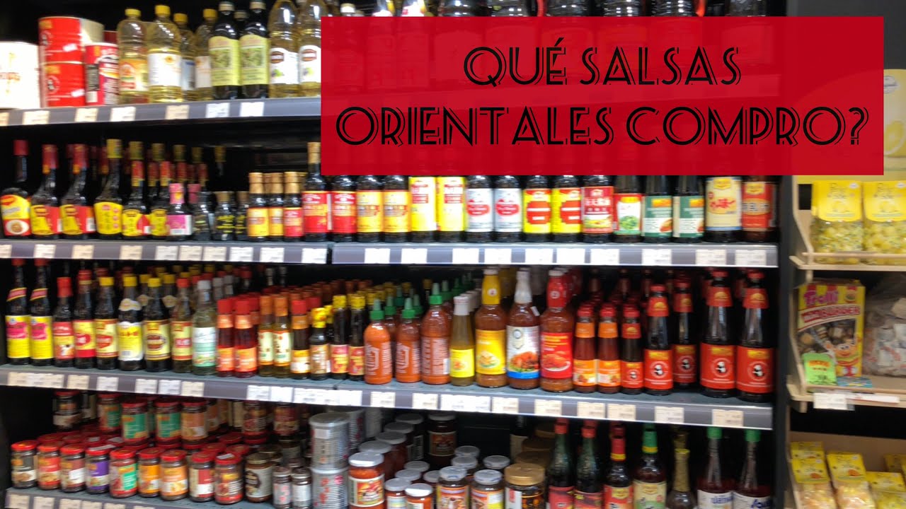 Qué salsas orientales compro?