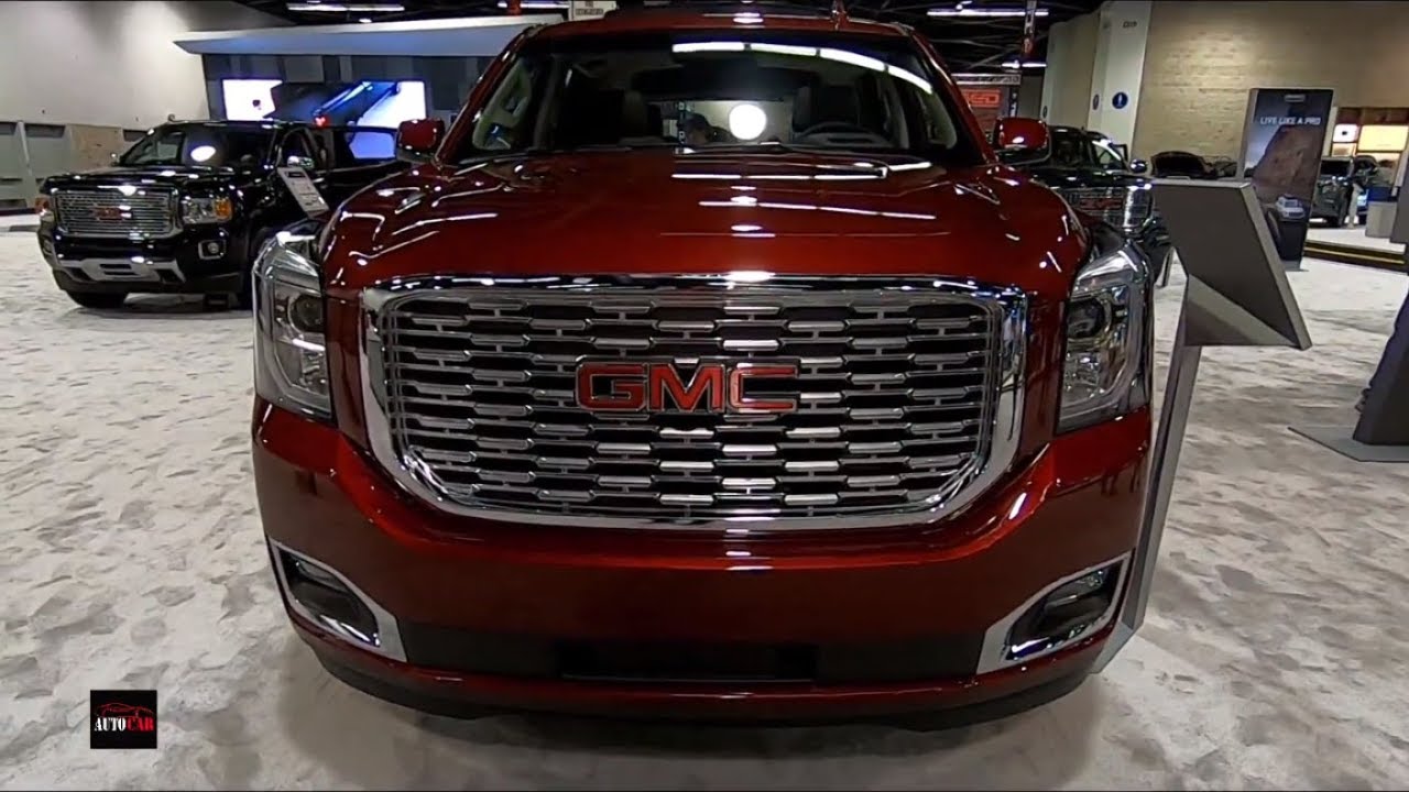 2019 GMC Yukon Denali Exterior and Interior - Walkaround - 2018 OC Auto Show