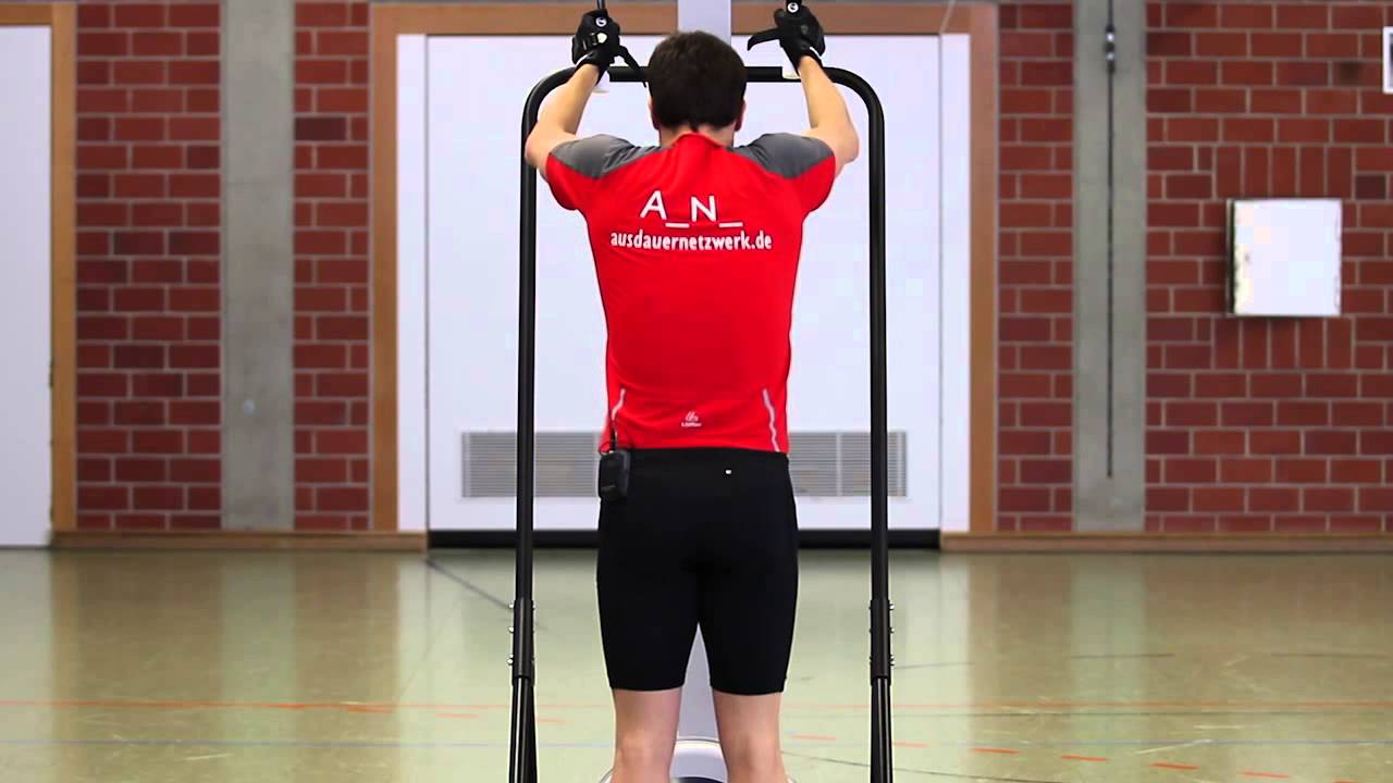 Langlauf-Technik-Video am Concept2 SkiErg