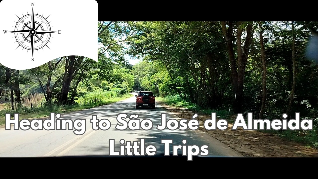 SCENIC ROAD TRIP 🇧🇷 Lagoa Santa to São José de Almeida (Part 2) | Little Trips [4K IRL]