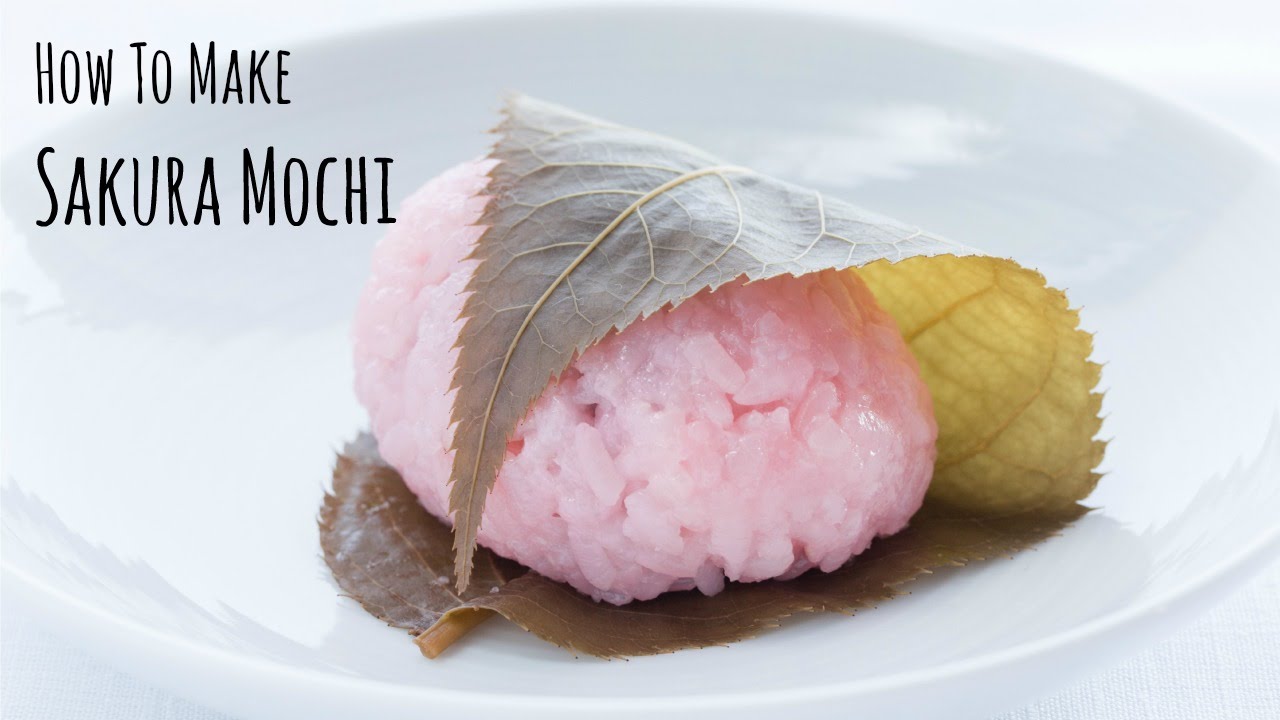 How to Make Sakura Mochi (Recipe) 桜餅の作り方（レシピ）