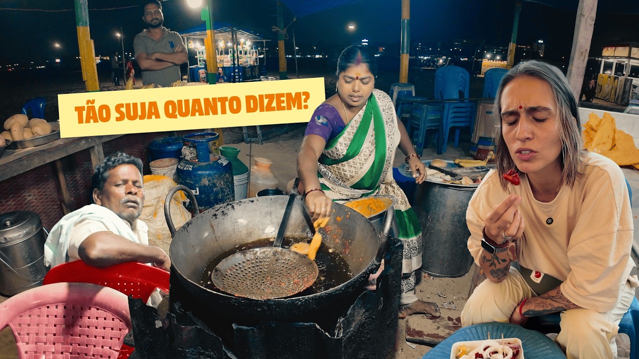 AS PIORES COMIDAS DE BEIRA DE PRAIA NA &Iacute;NDIA