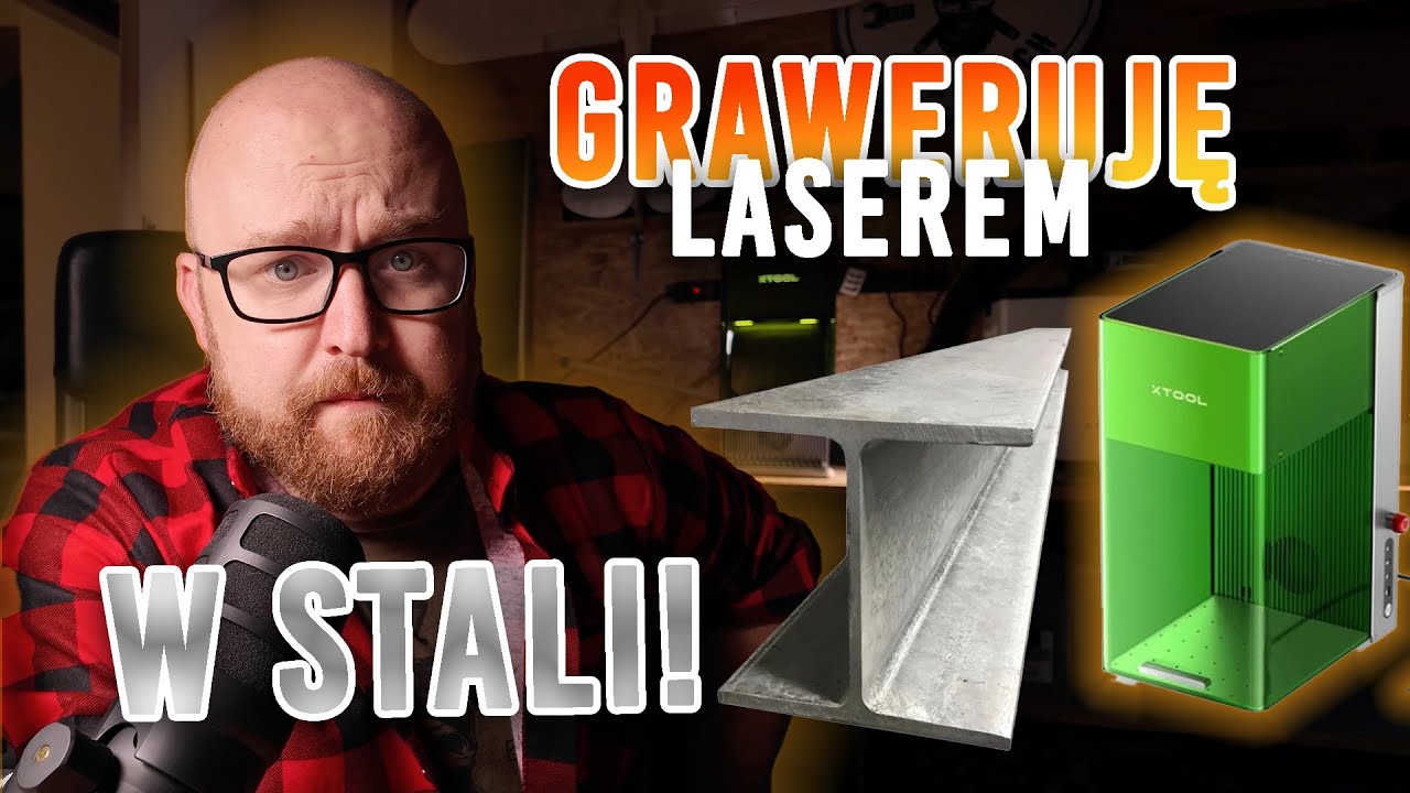 LASER DO STALI. I ALUMINIUM. xTool F1 ULTRA