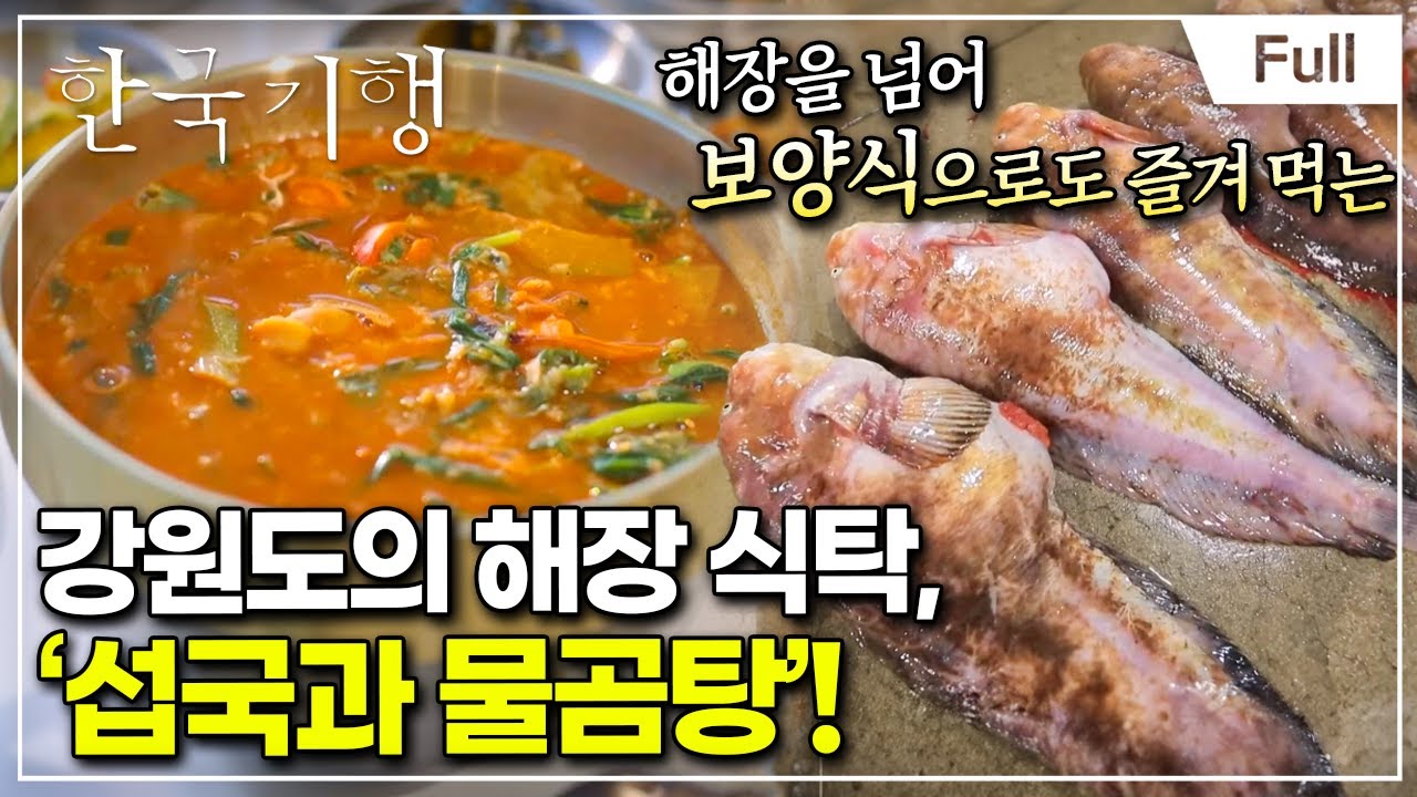 [Full] 한국기행 - 팔도 해장 열전 2부 엄마의 섭국과 물곰탕