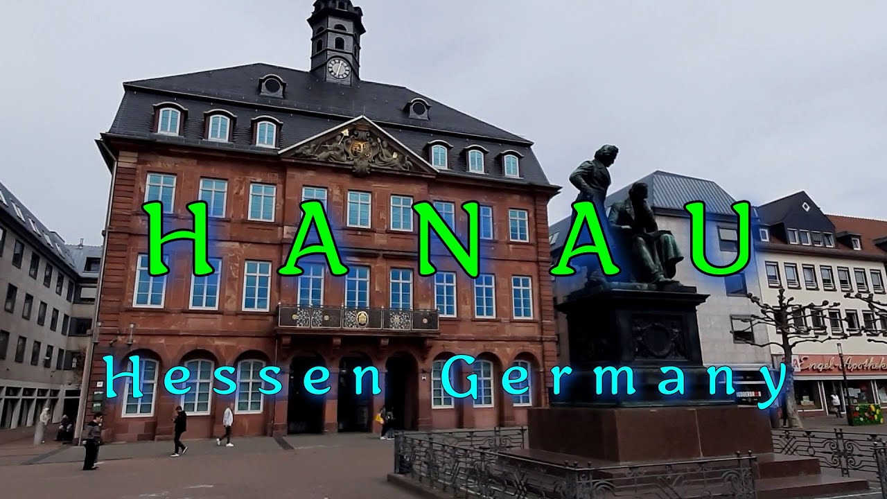HANAU   Germany. Walking Tour