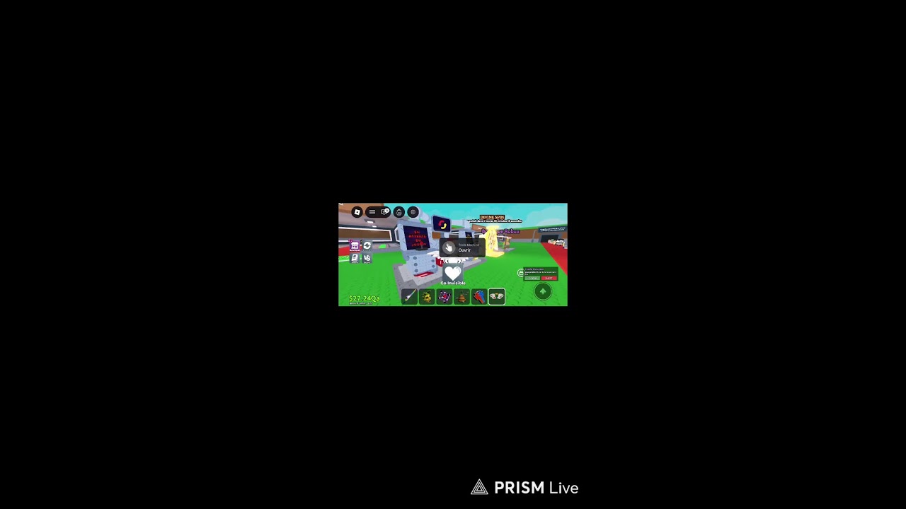 Live streaming of gameraz